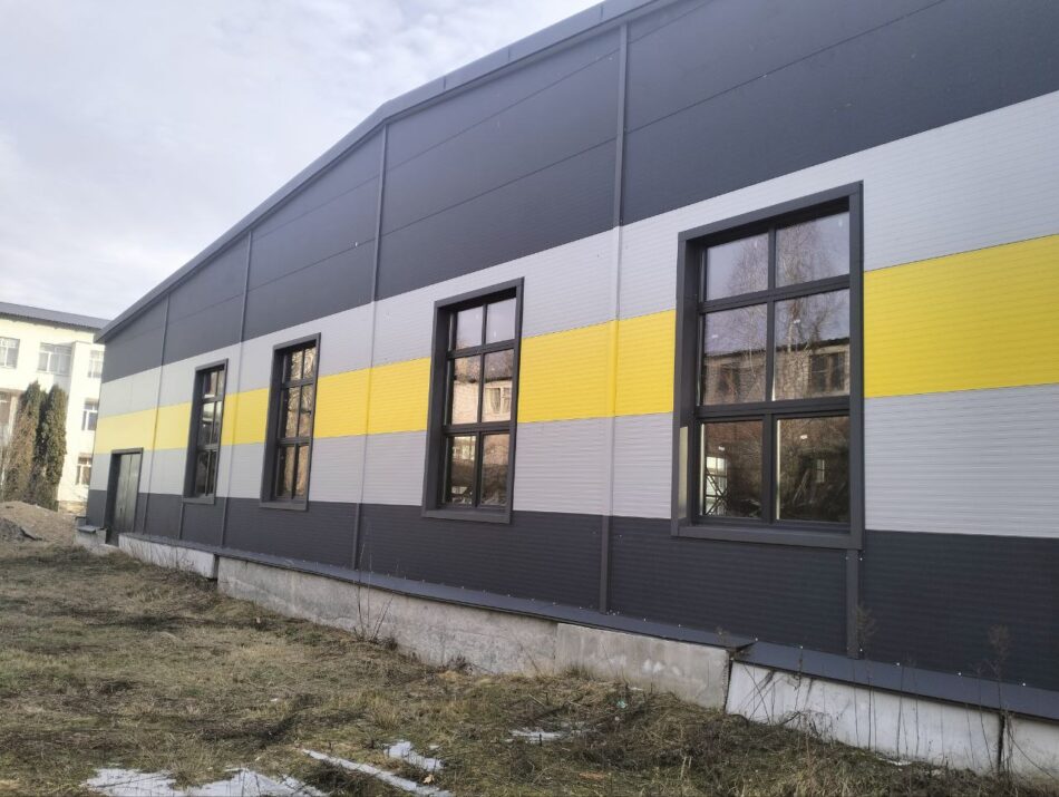Overhaul of the NUBIP machine pavilion